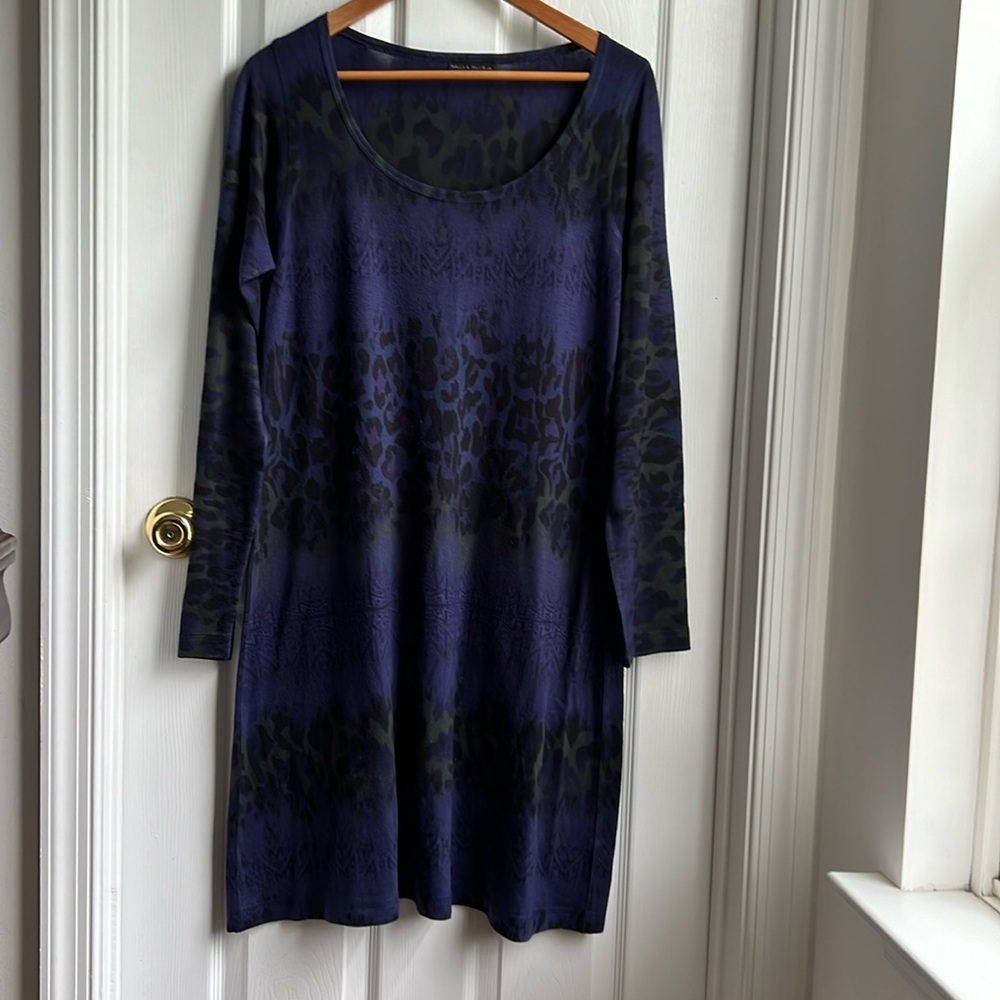 Nally & Millie Leopard Print dress size XL